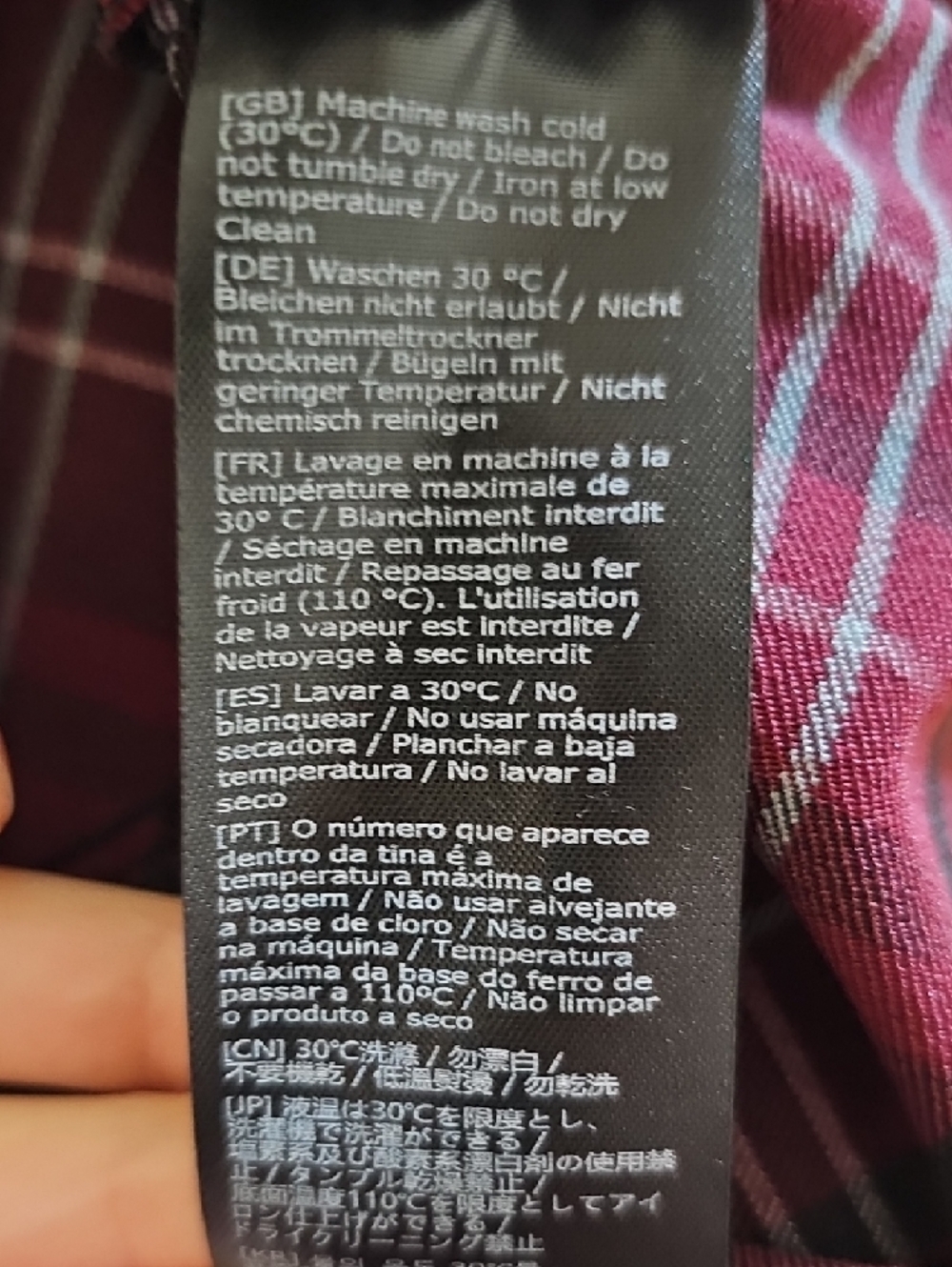 NWOT Killstar Tartan Riot Dress- Burgundy - Picture 5 of 10